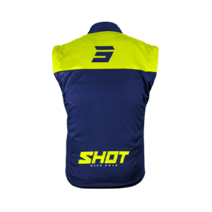 Veste Enduro SHOT BODYWARMER Bleu/Jaune – Image 3